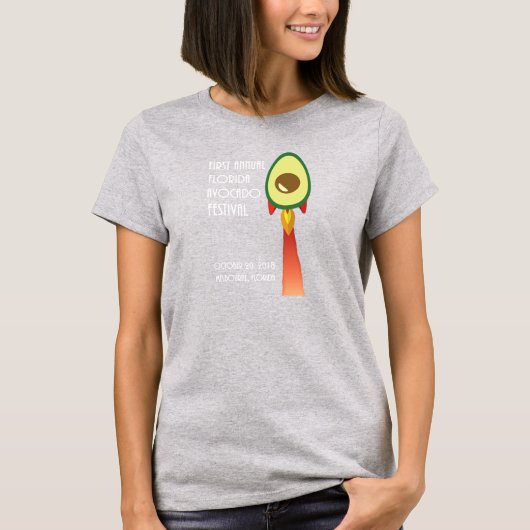 フロリダアボカドフェスティバル Tシャツ (正面)