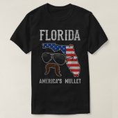 フロリダアメリカのマレーおもしろいト愛国的アメリカ Tシャツ (デザイン正面)
