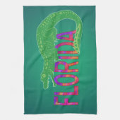 フロリダアリゲーター キッチンタオル (縦)