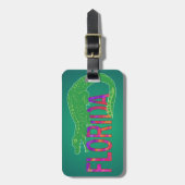 フロリダアリゲーター ラゲッジタグ (正面縦)