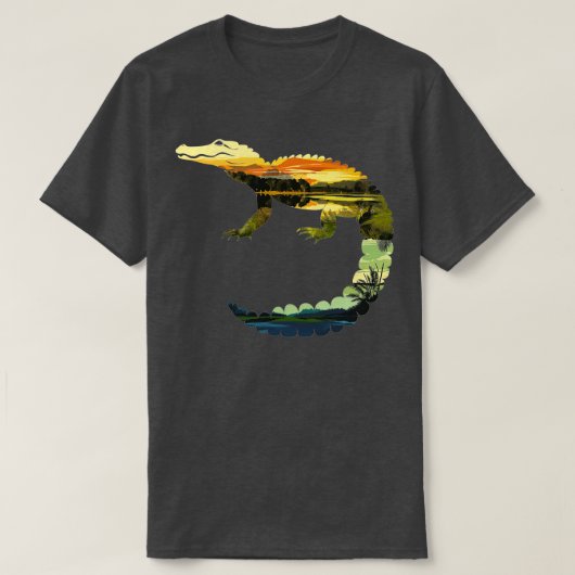 フロリダアリゲーター Tシャツ (デザイン正面)