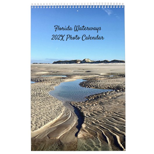 フロリダイーストコーストビーチバックウォーター自然 カレンダー (カバー)