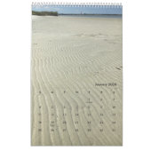 フロリダイーストコーストビーチバックウォーター自然 カレンダー (1月 2026)