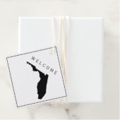 フロリダウェルカムバッグギフト結婚ラベルfor's Weekend フェイバータグ (インサイチュ)