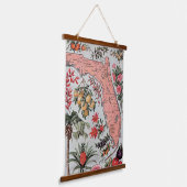 フロリダウォールのヴィンテージ地図 吊り下げ型タペストリー (傾斜あり)