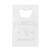 フロリダエスト1845サンシャイン州 クレジットカード栓抜き (裏面)