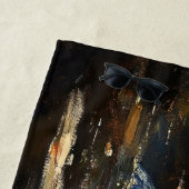 フロリダエバーグレーズの可愛いアニ絵を描ゲーター ビーチタオル (インサイチュ)