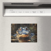 フロリダエバーグレーズの可愛いアニ絵を描ゲーター マグネット (インサイチュ (食洗機))