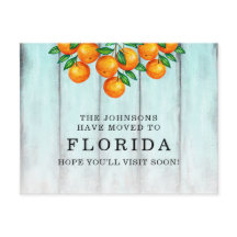 フロリダオレンジアクアフェンスに移動する新しい住所