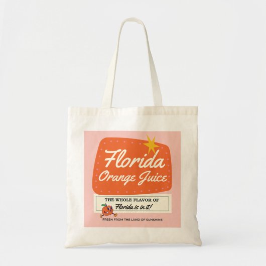 フロリダオレンジジューストート トートバッグ (正面)