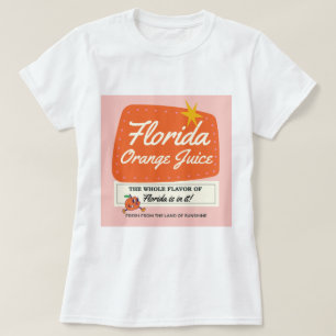 フロリダオレンジジュースTシャツ Tシャツ