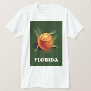 フロリダオレンジ旅行ポスター Tシャツ