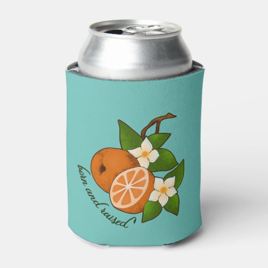 フロリダオレン生まれジと浮き上がり 缶クーラー (缶正面)