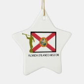 フロリダオーランドの代表団LDS CTR セラミックオーナメント (右)