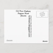 フロリダオールドディキシーハイウェイデイトナビーチ ポストカード (裏面)