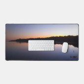 フロリダガラス海サンライズナチュラルフォト デスクマット (キーボード&マウス)