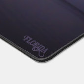 フロリダガルフショアビーチウィズサンライズ写真 デスクマット (コーナー)