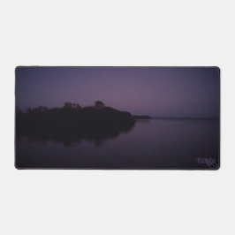 フロリダガルフショアビーチウィズサンライズ写真 デスクマット