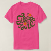 フロリダガール Tシャツ (デザイン正面)