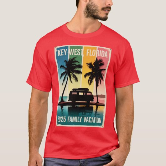 フロリダキーウェスト家族RV休暇 2025-Photoroom Tシャツ (正面)