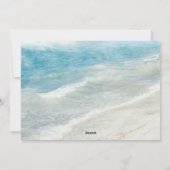 フロリダクリスマスカード |ホリデービーチの写真カード シーズンカード (裏面)