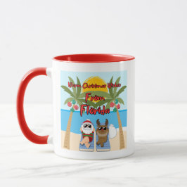 フロリダクリスマスコーヒーマグ マグカップ