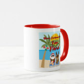フロリダクリスマスコーヒーマグ マグカップ (正面右)