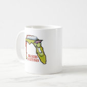フロリダクリスマス コーヒーマグカップ (正面左)