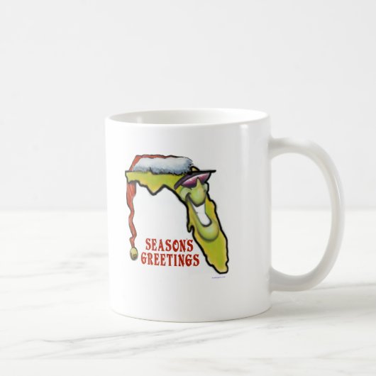 フロリダクリスマス コーヒーマグカップ (右)