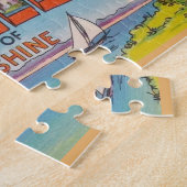 フロリダグリーティングス8x10ジグソーパズル ジグソーパズル (側面)