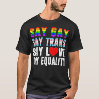 フロリダゲイセイゲイセイTrans Stay 誇りを持った LGBTQゲイ Tシャツ