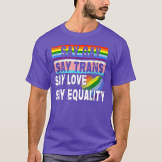 フロリダゲイセイゲイセイTrans Stay 誇りを持った LGBTQゲイ Tシャツ