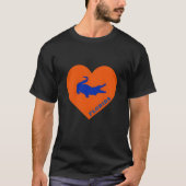 フロリダゲーター ハートバッグ Tシャツ (正面)