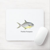 フロリダコバンアジ(タイトルを付けられる) マウスパッド (マウス)