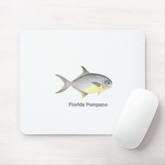 フロリダコバンアジ(タイトルを付けられる) マウスパッド (マウス)