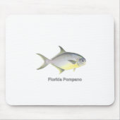 フロリダコバンアジ(タイトルを付けられる) マウスパッド (正面)