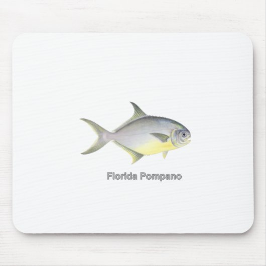 フロリダコバンアジ(タイトルを付けられる) マウスパッド (正面)