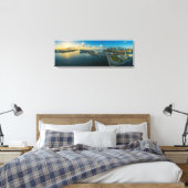 フロリダコーストの美しいパノラマビュー キャンバスプリント (インサイチュ (寝室))