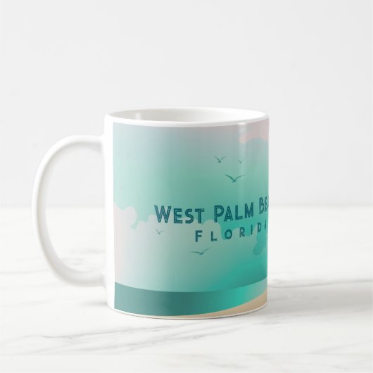 フロリダコーヒーマグ コーヒーマグカップ (左)