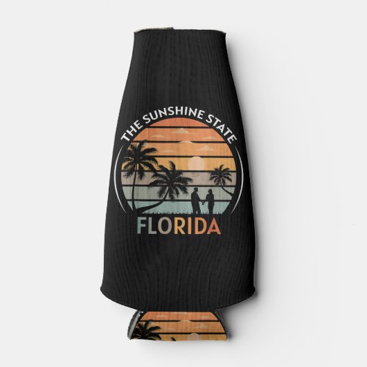 フロリダサマービーチヴィンテージサンセット ボトルクーラー (正面)