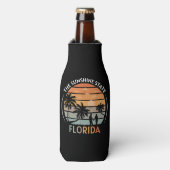 フロリダサマービーチヴィンテージサンセット ボトルクーラー (ボトル正面)