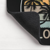 フロリダサマービーチヴィンテージサンセット マウスパッド (コーナー)