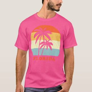 フロリダサンゴヤシ休暇 Tシャツ