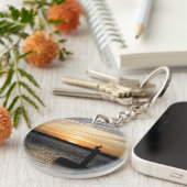 フロリダサンセットとペリカン キーホルダー (正面右)