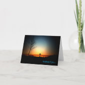 フロリダサンセットウィズクロス カード (正面)