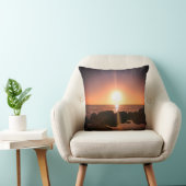 フロリダサンセットオンビーチ自然写真 クッション (椅子)