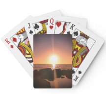 フロリダサンセットオンビーチ自然写真