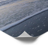 フロリダサンセットビーチ海写真ポスター ポスター (角)