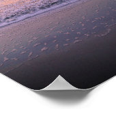 フロリダサンセットビーチ海写真ポスター ポスター (角)