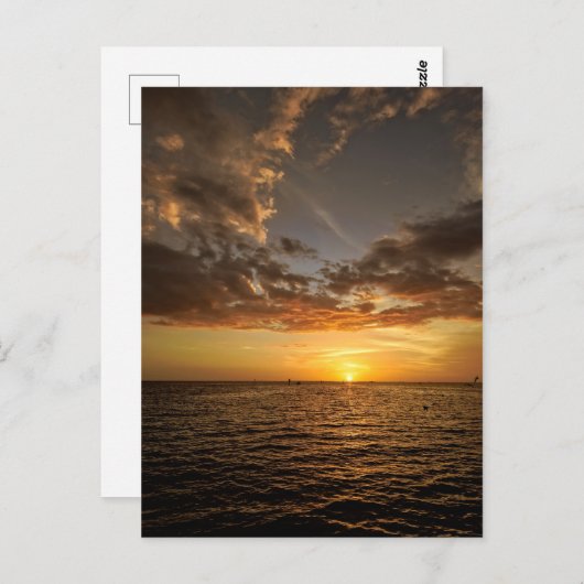 フロリダサンセットポストカードでリラックス ポストカード (正面/裏面)